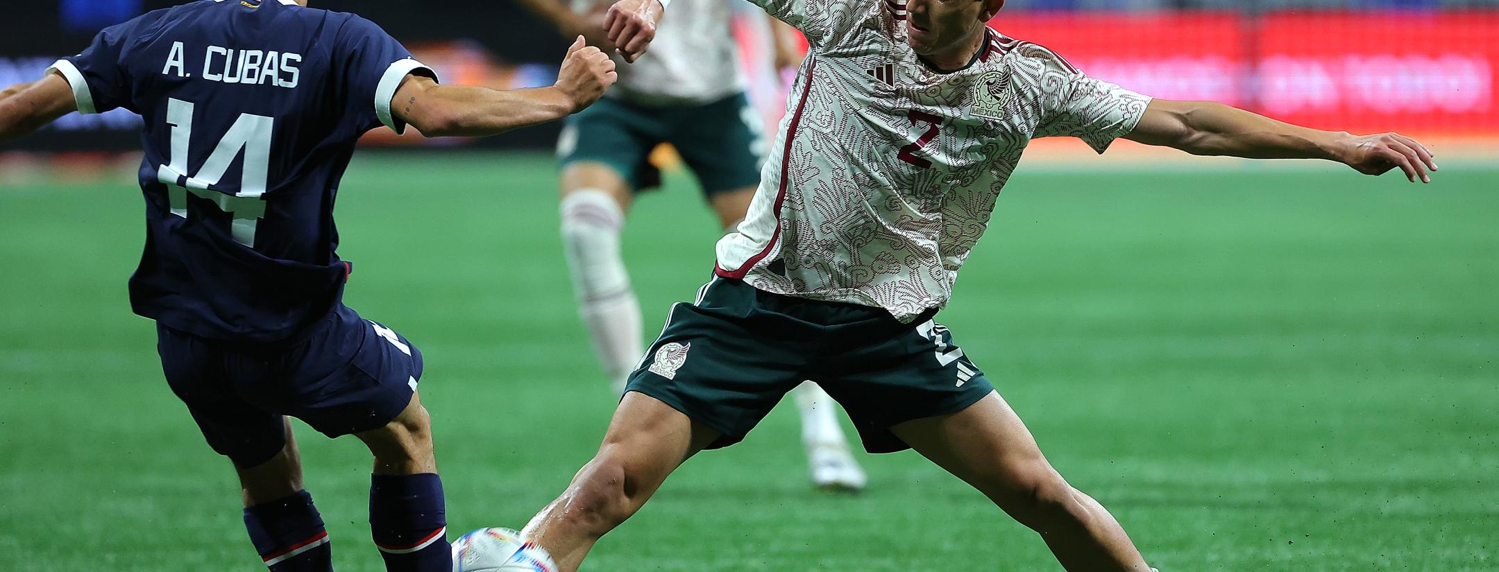 Alineación de México vs Perú