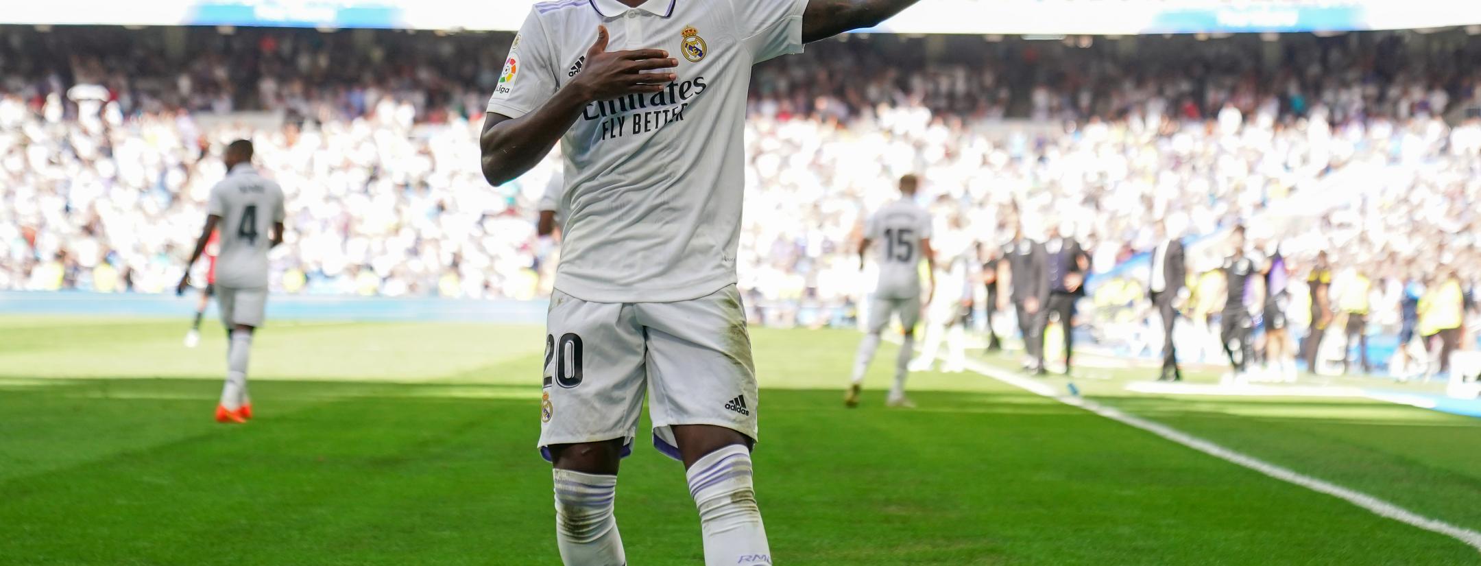 Racist comment about Vinicius Jr dancing celebration