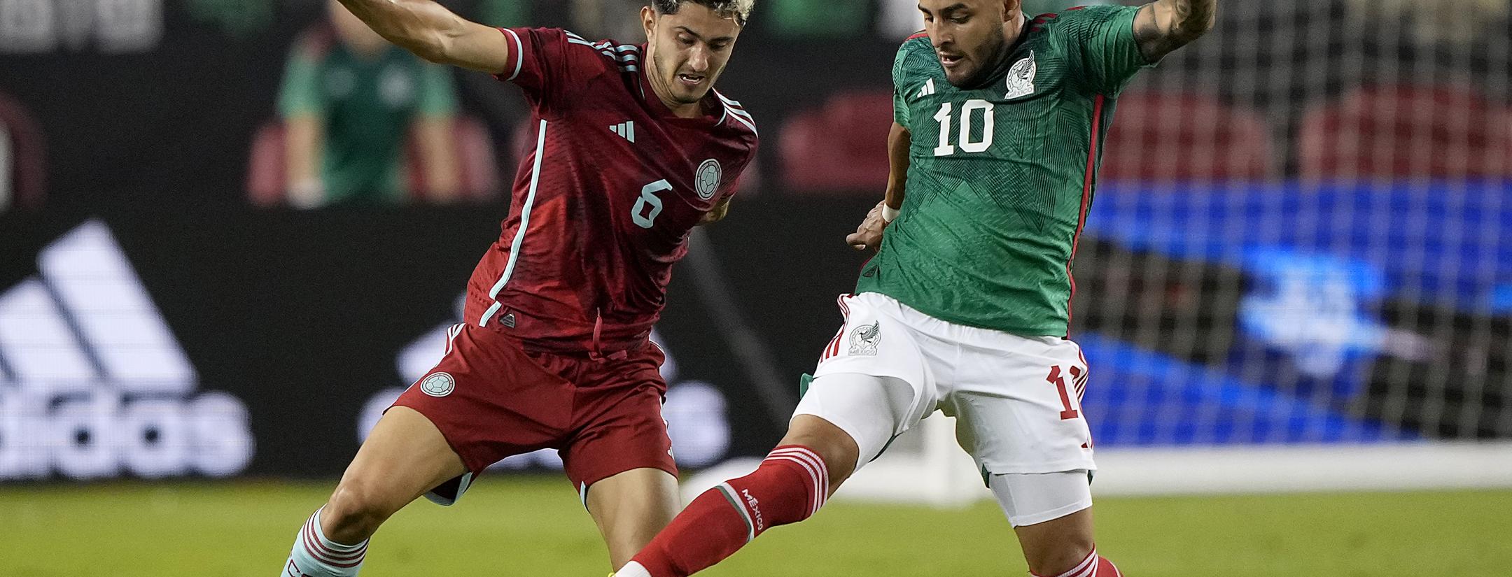 Calificaciones de México vs Colombia