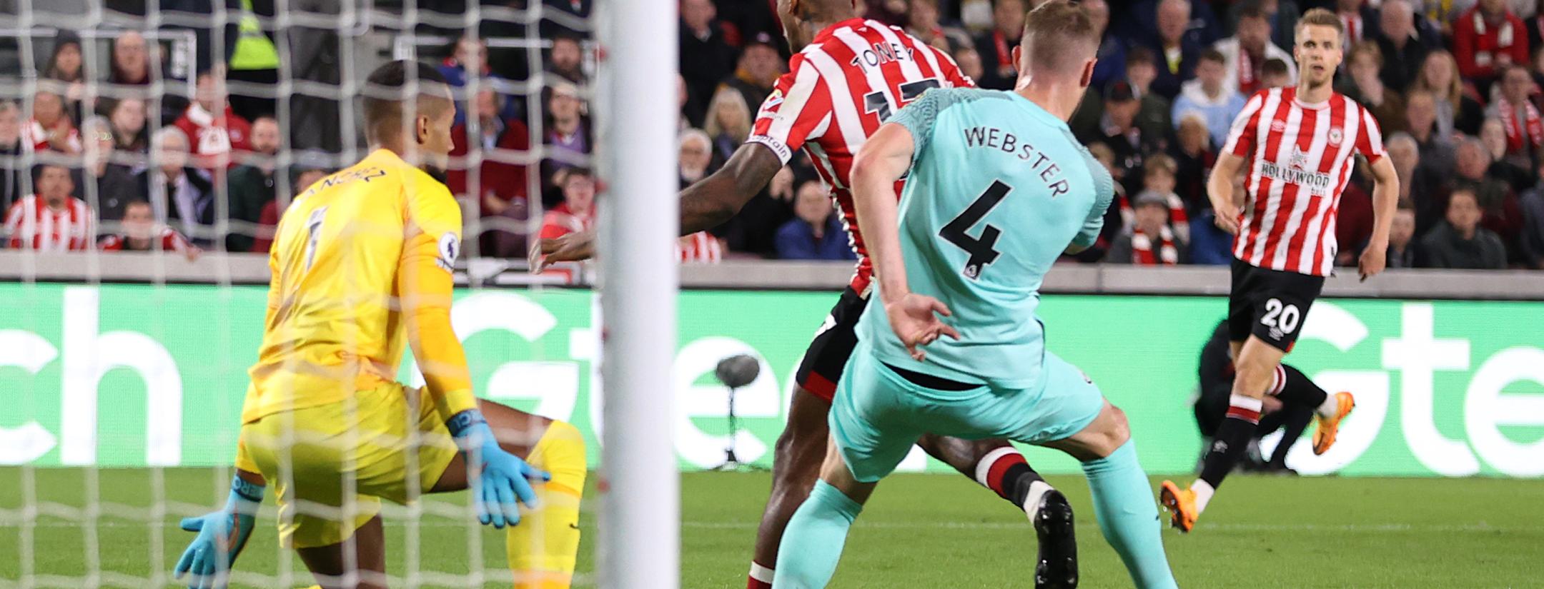 Ivan Toney backheel goal