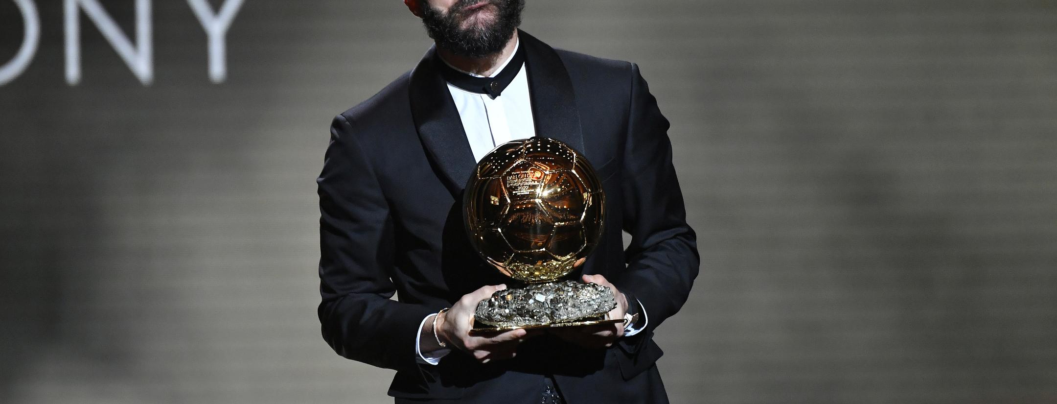 Karim Benzema wins Ballon d'Or 2022