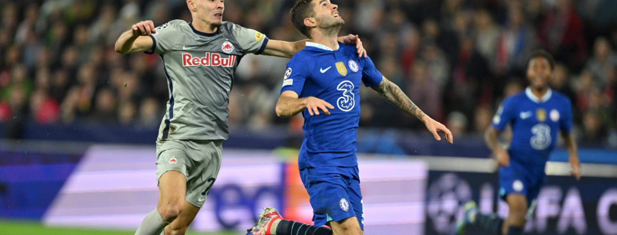 Pulisic shines in Chelsea vs Salzburg