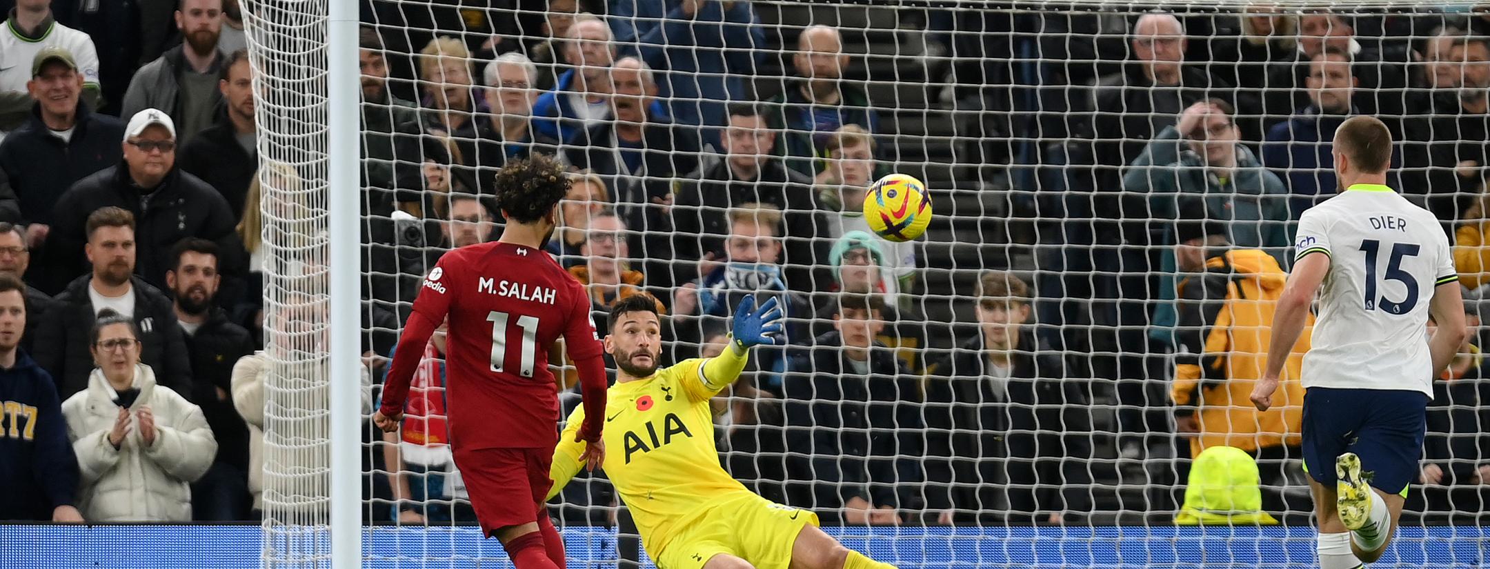 Mohamed Salah goals vs Spurs