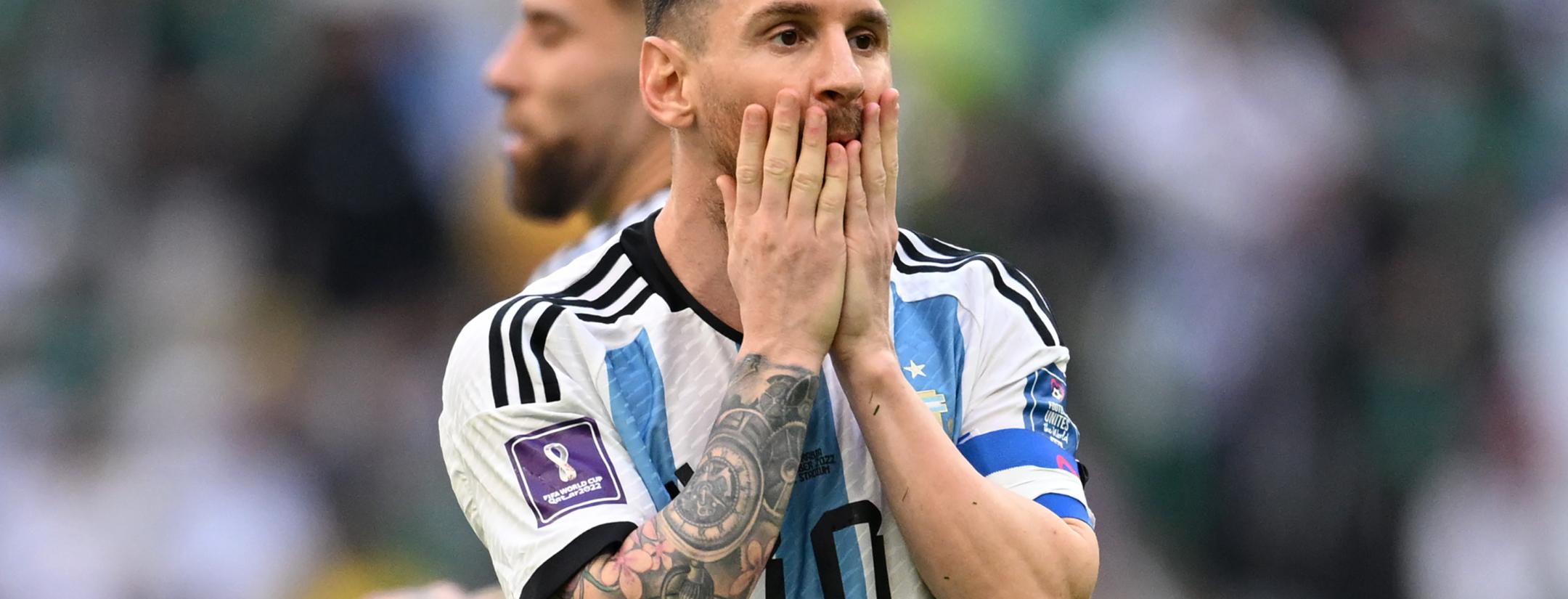 Lionel Messi vs Saudi Arabia