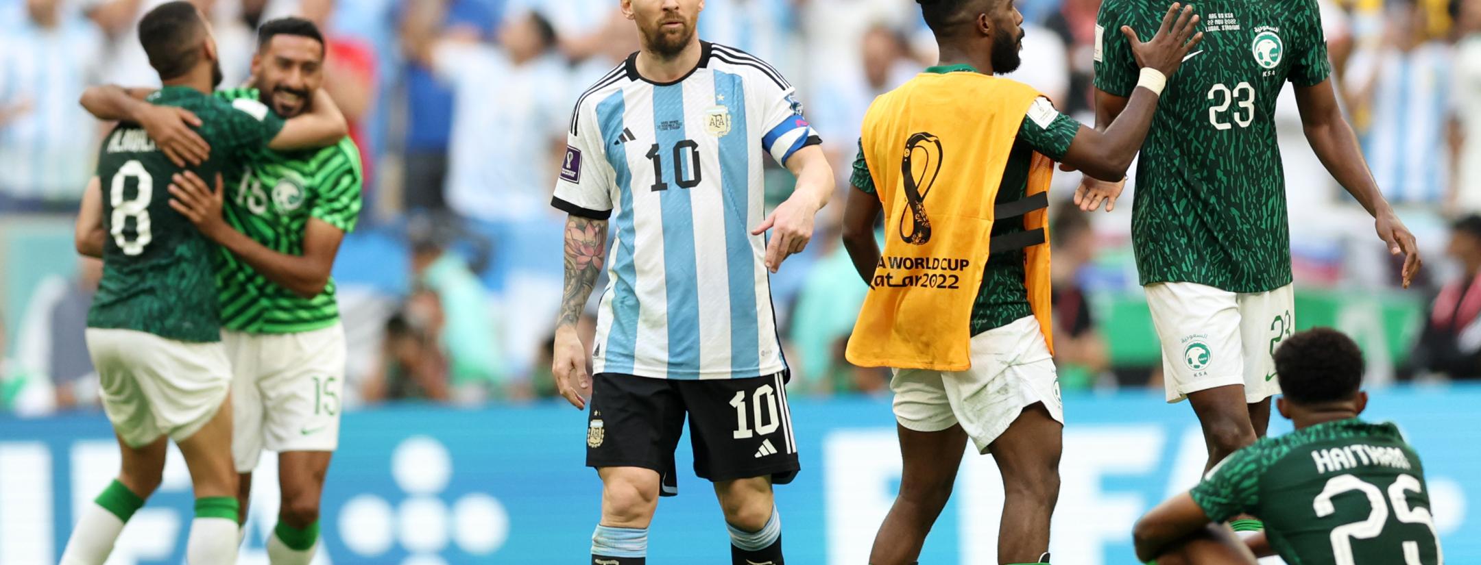 Goles de Arabia Saudita vs Argentina