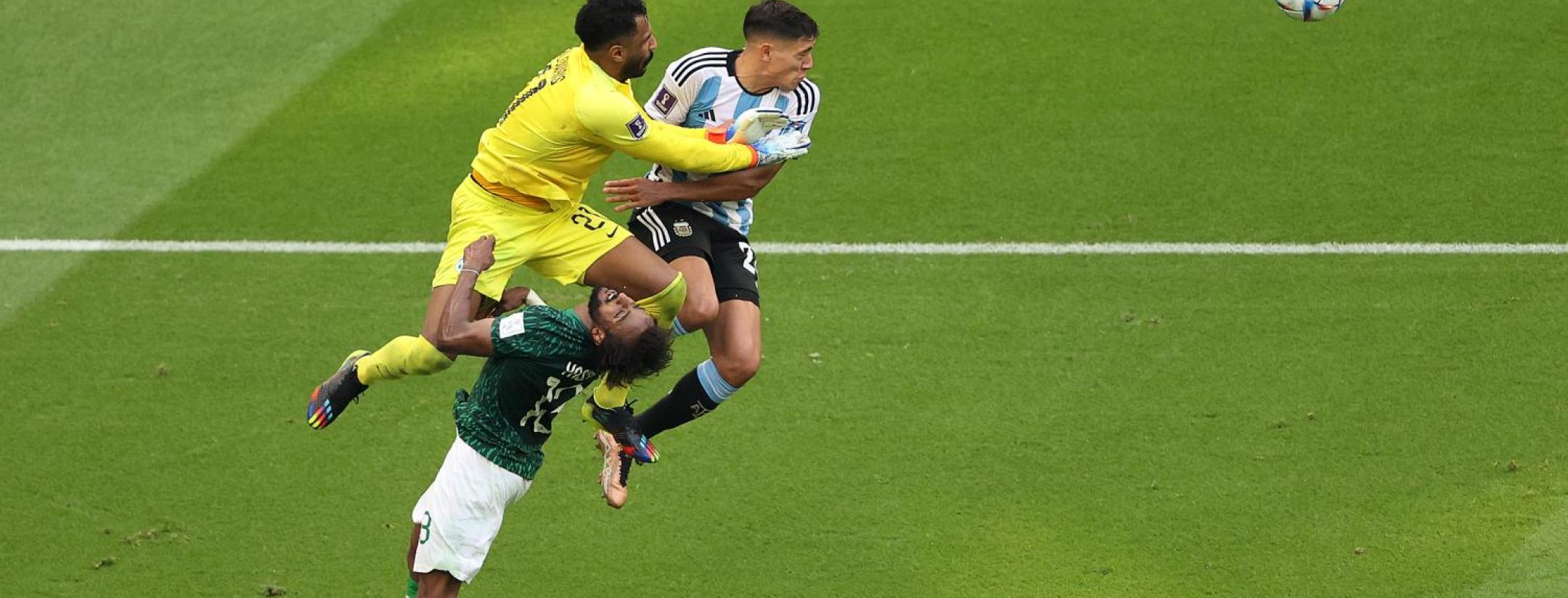 Yasser Al-Shahrani injury vs. Argentina
