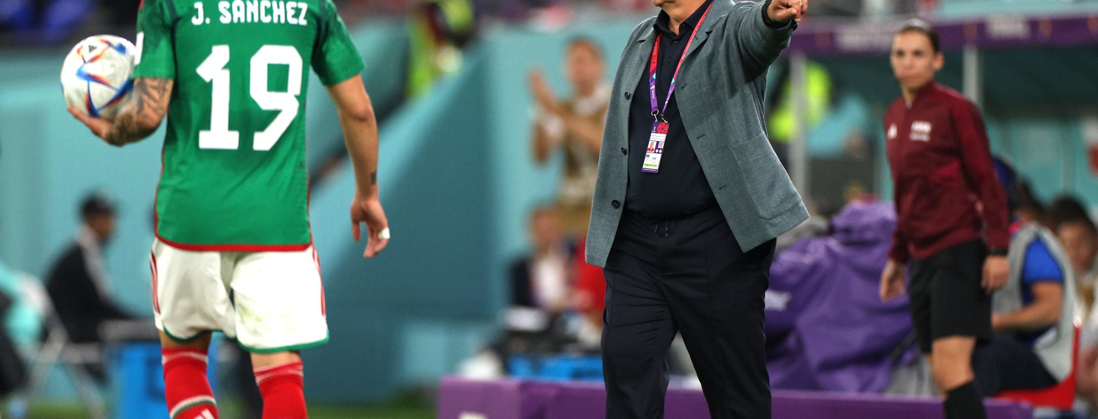 Alineación de México vs Arabia Saudita