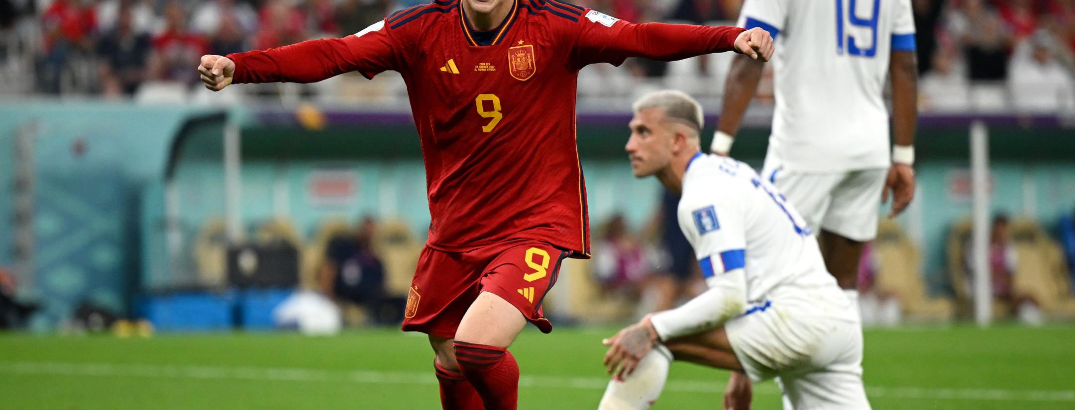 Goles de España vs Costa Rica