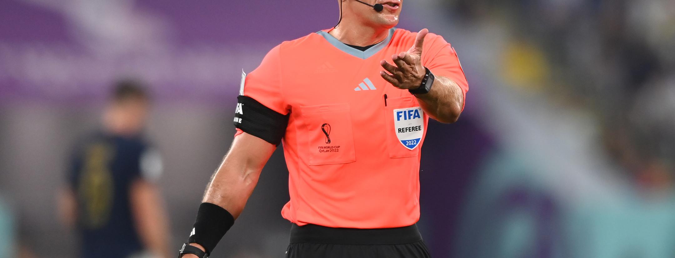 Szymon Marciniak, árbitro de la final del Mundial