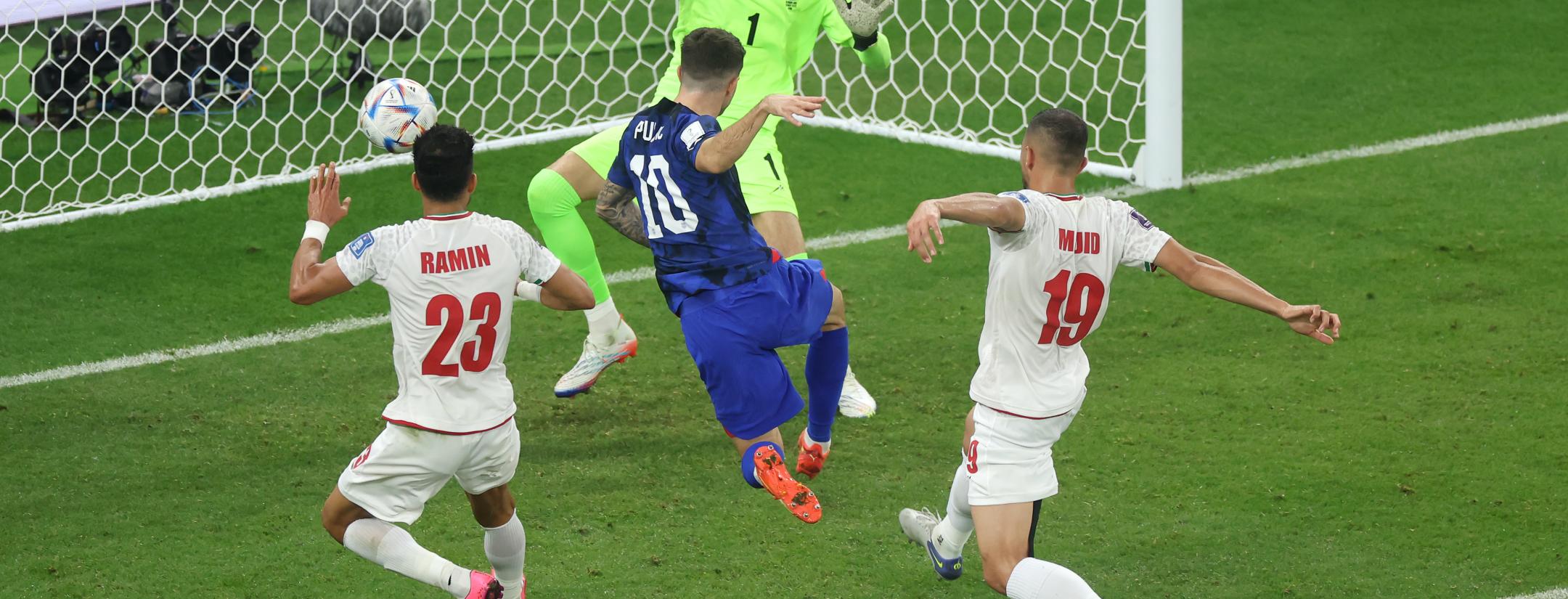 Christian Pulisic goal vs Iran
