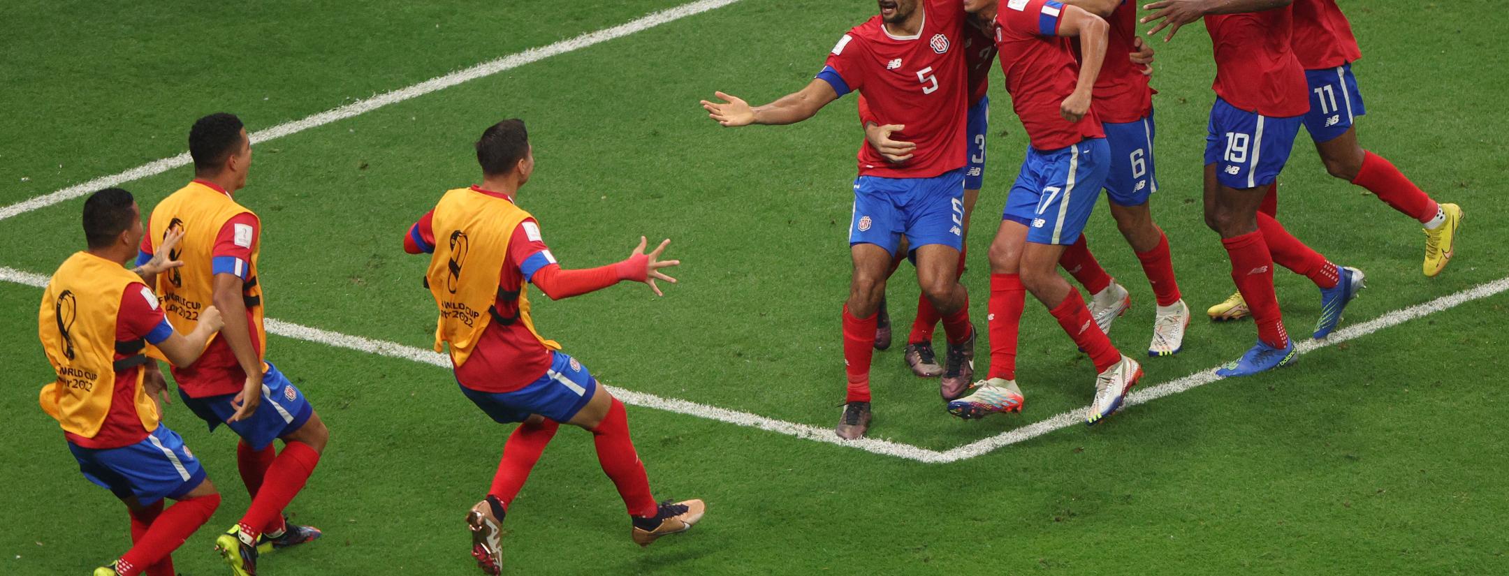 Costa Rica eliminada del Mundial