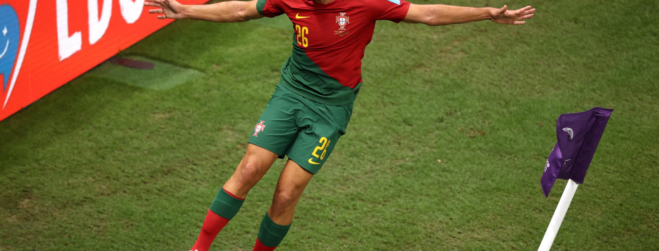 Ranking Portugal's goals against Switzerland from best to worst