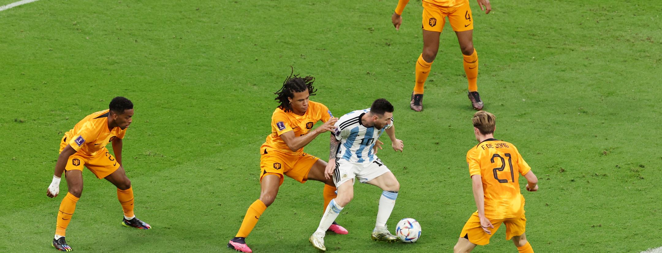 Messi assist vs Netherlands