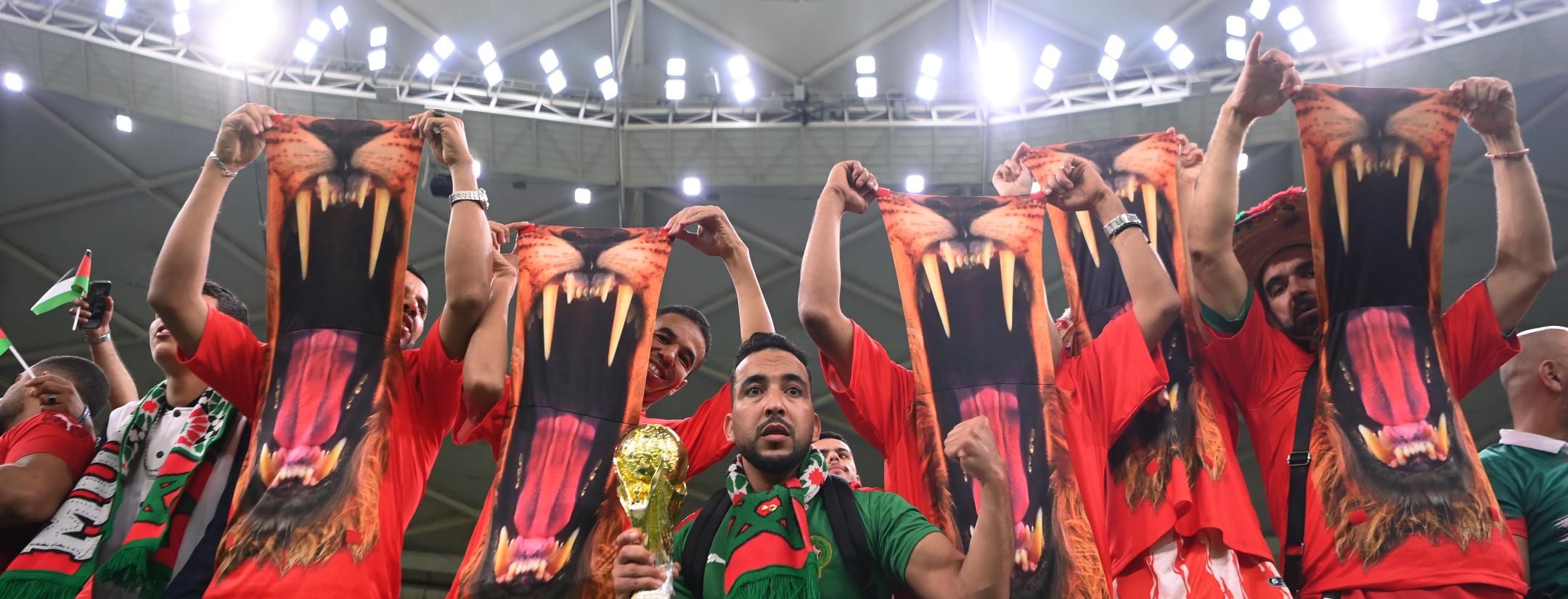 Morocco fans at World Cup