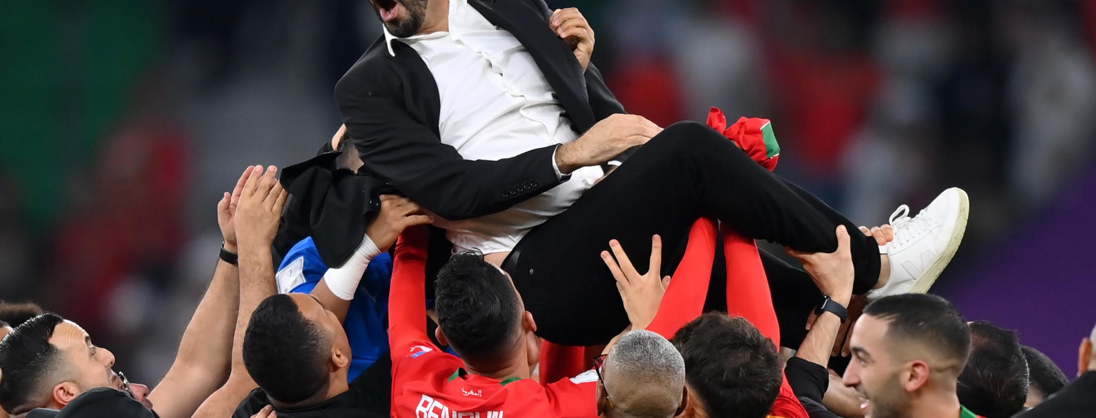 Morocco coach Walid Regragui