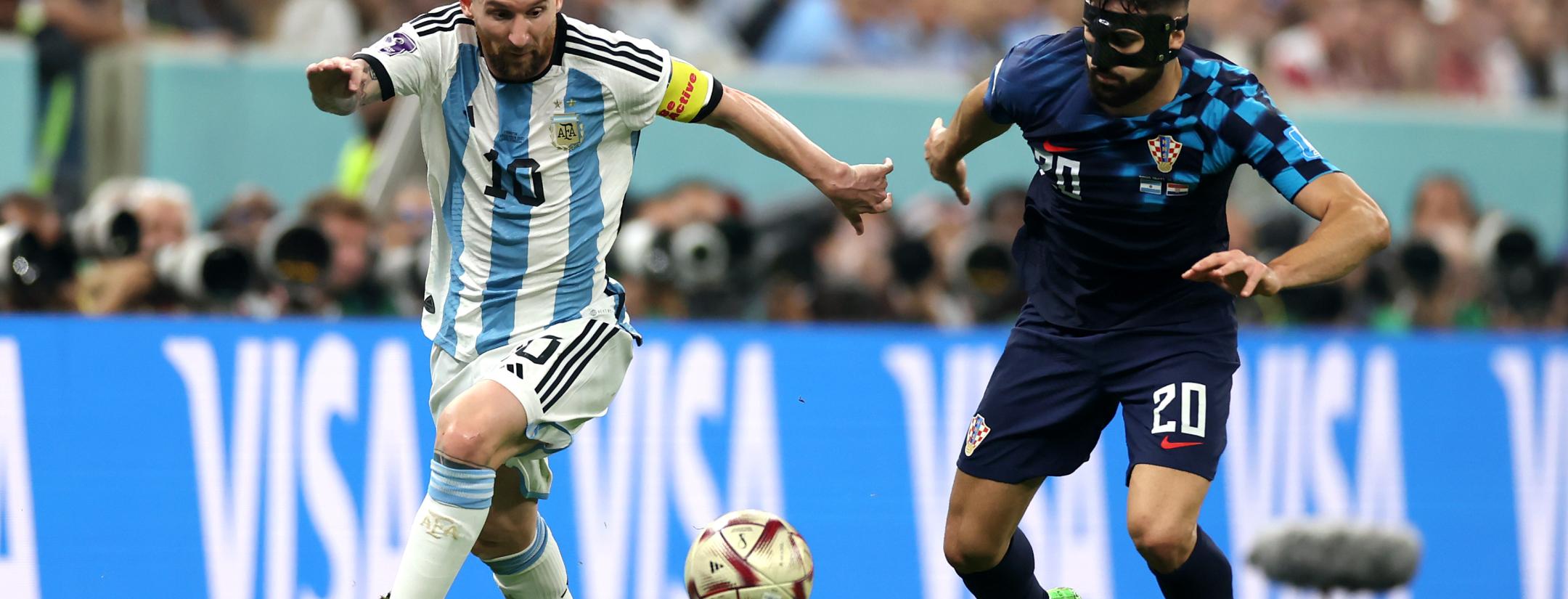 Lionel Messi assist vs Croatia