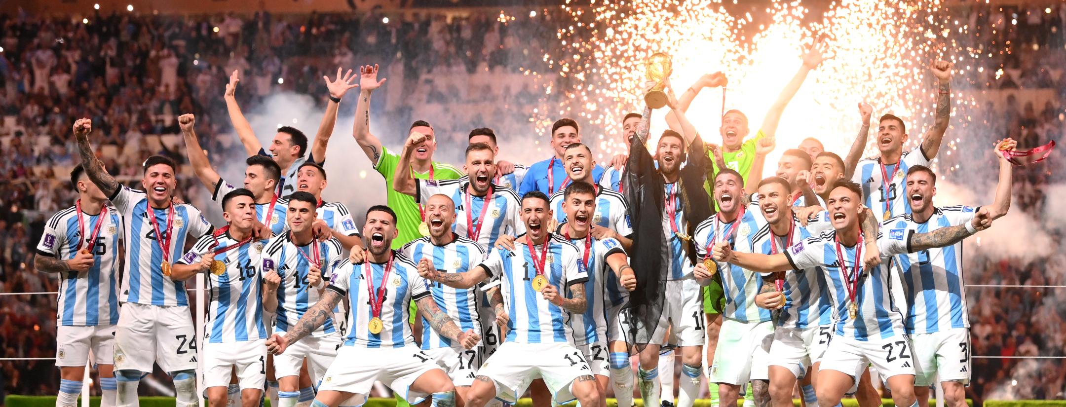 Selecciones con más títulos en mundiales