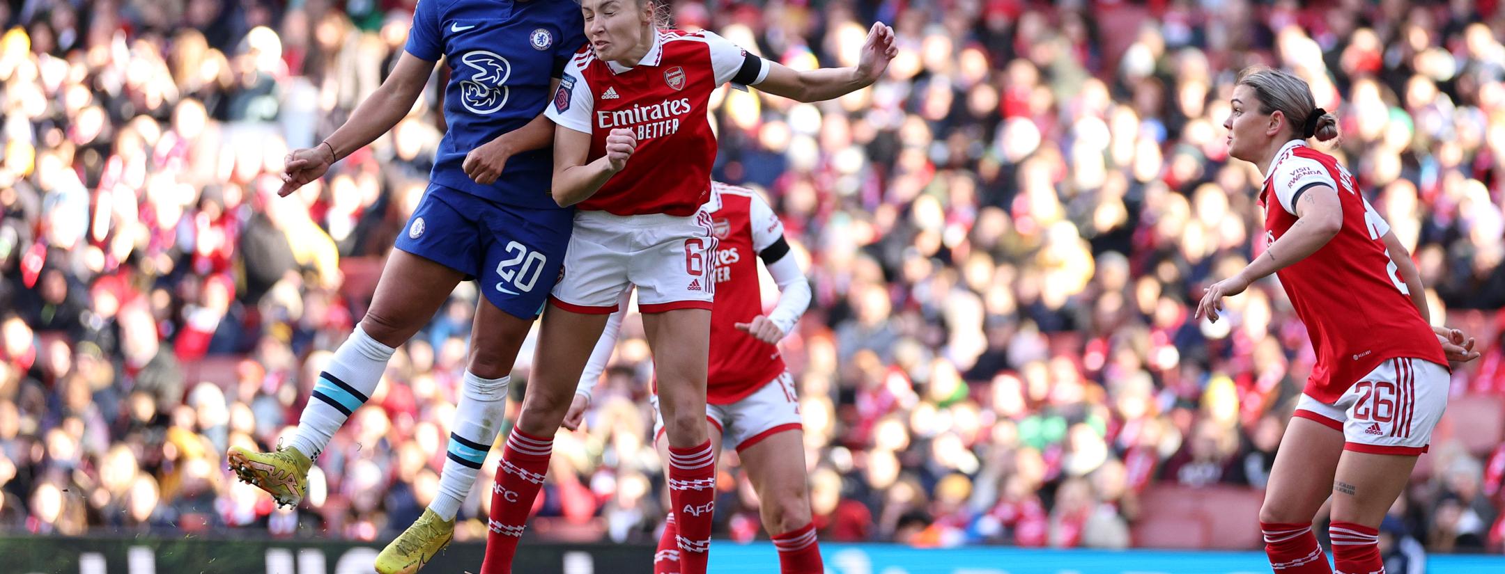 Sam Kerr header vs Arsenal