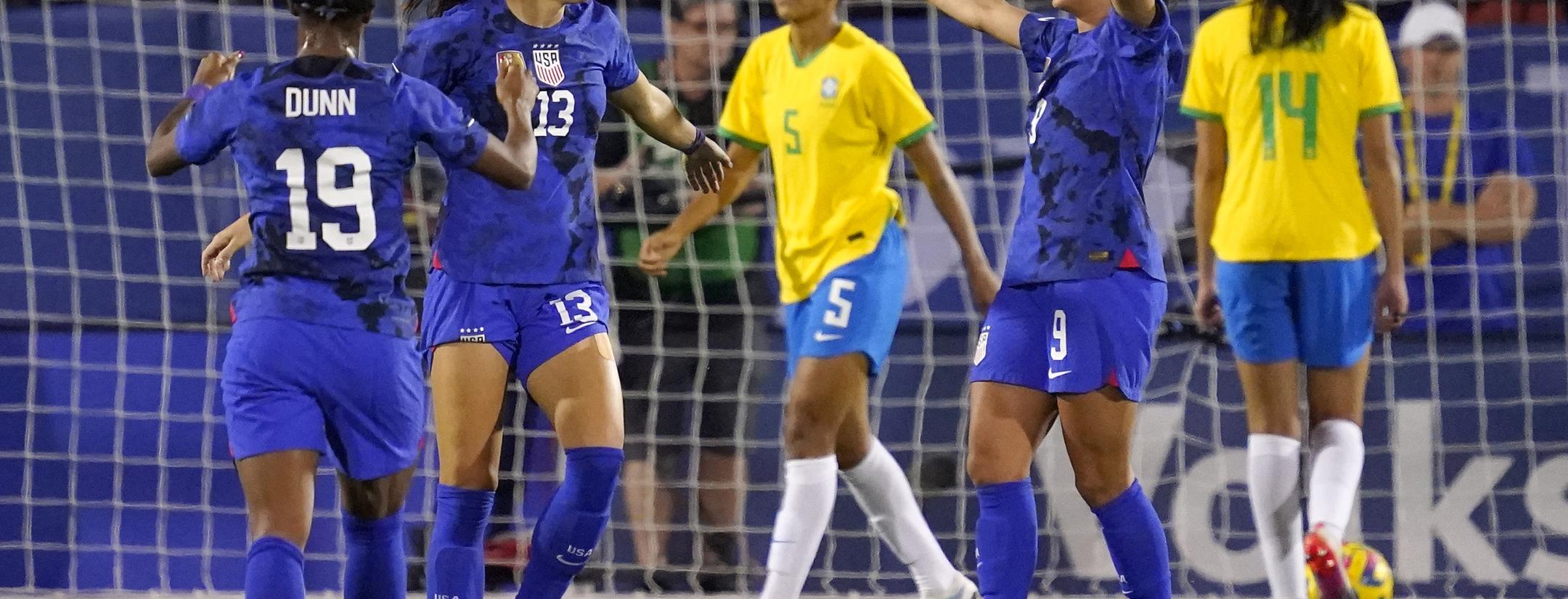 Mal Swanson SheBelieves Cup 2023