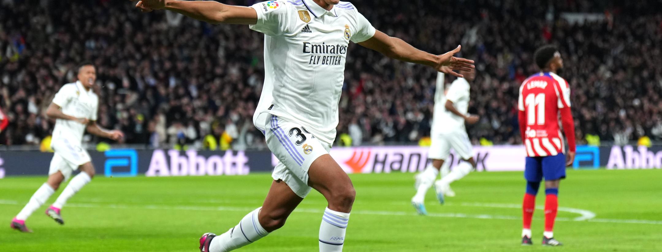 Alvaro Rodriguez goal vs Atletico Madrid