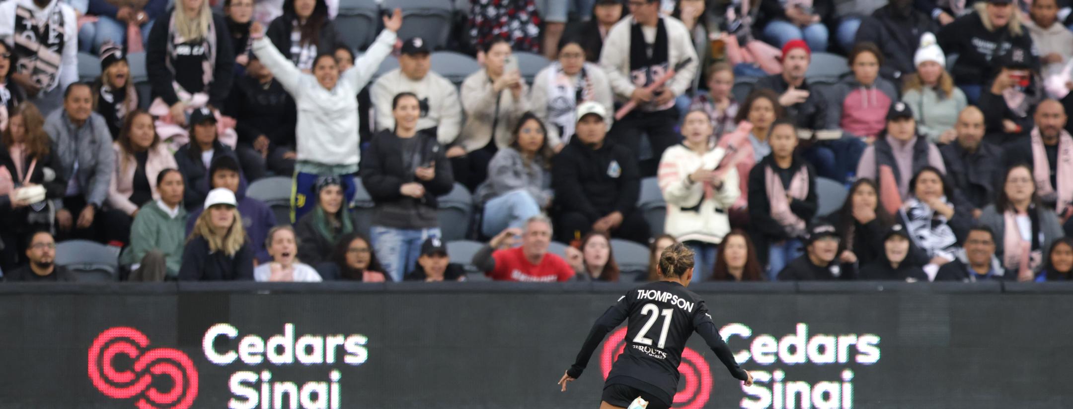 Alyssa Thompson goal vs KC Current