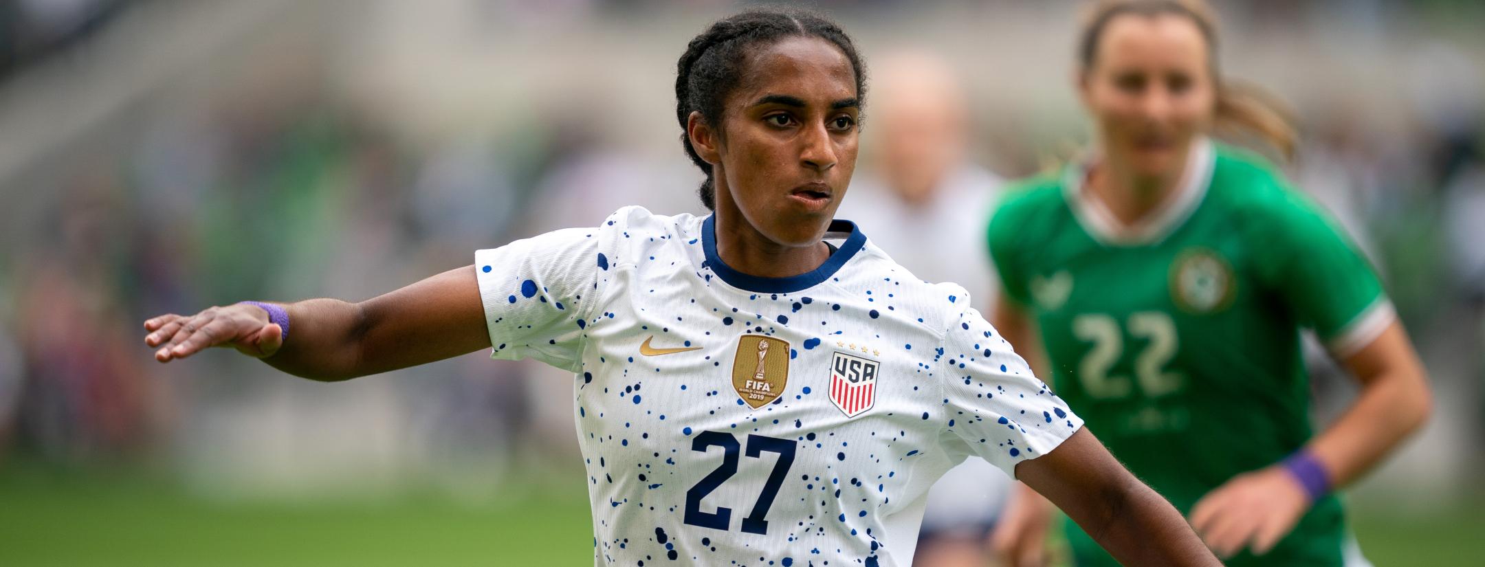 United States defender Naomi Girma