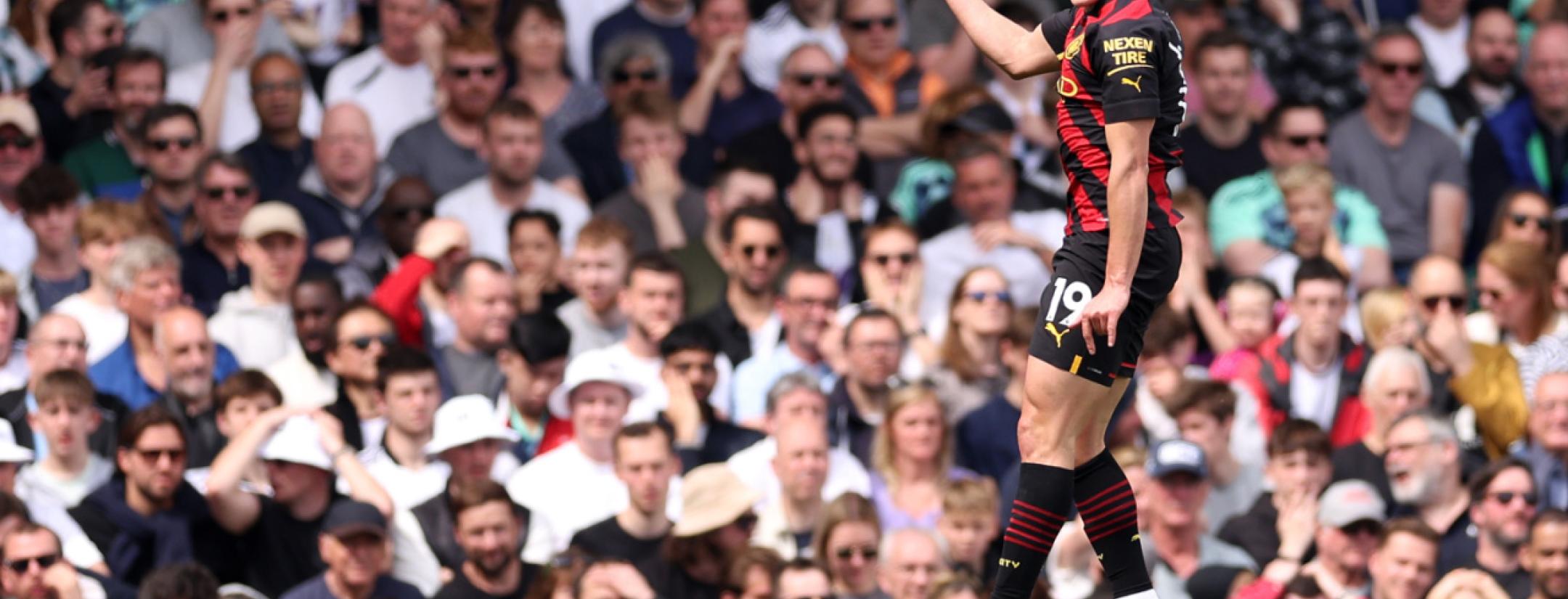 Manchester City's Julián Álvarez