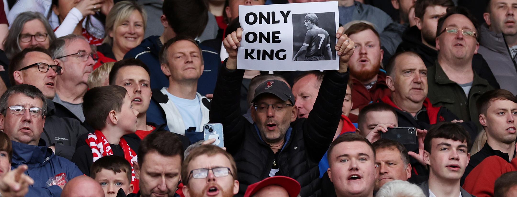 Liverpool fans boo national anthem