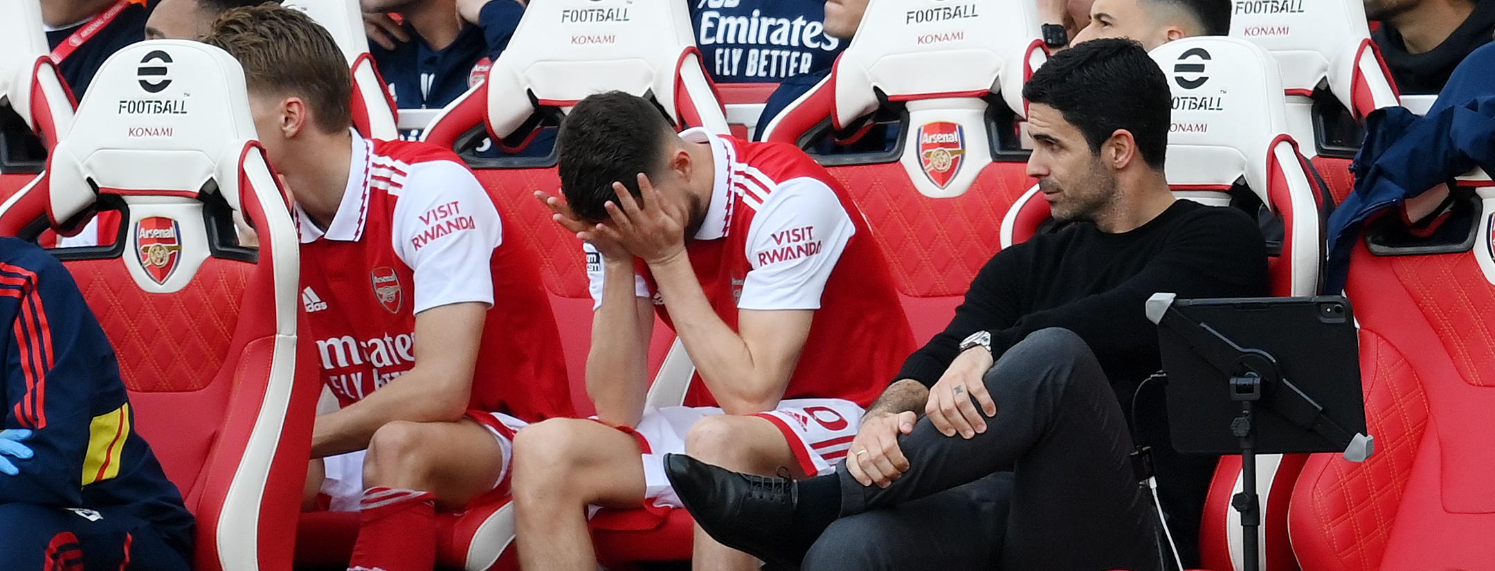 Arsenal hopes crushed by Brighton as Man City on the brink of title