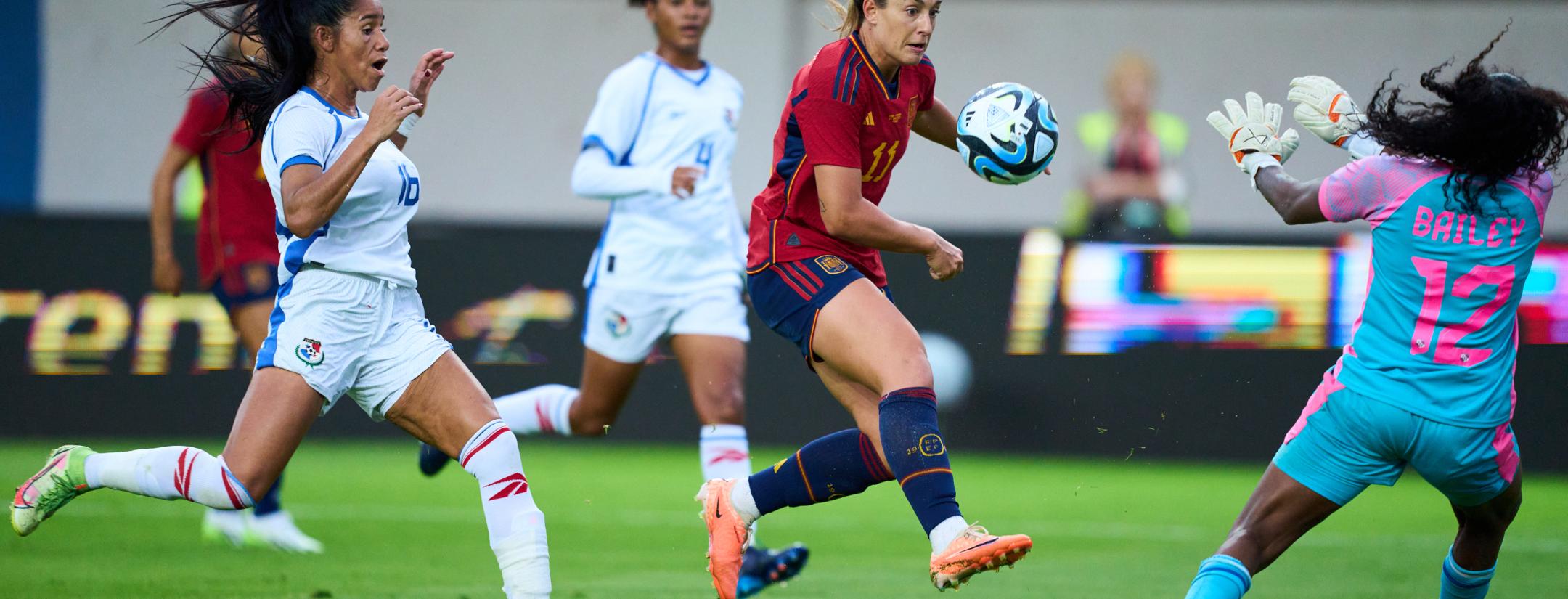 Alexia Putellas Spain goal vs Panama
