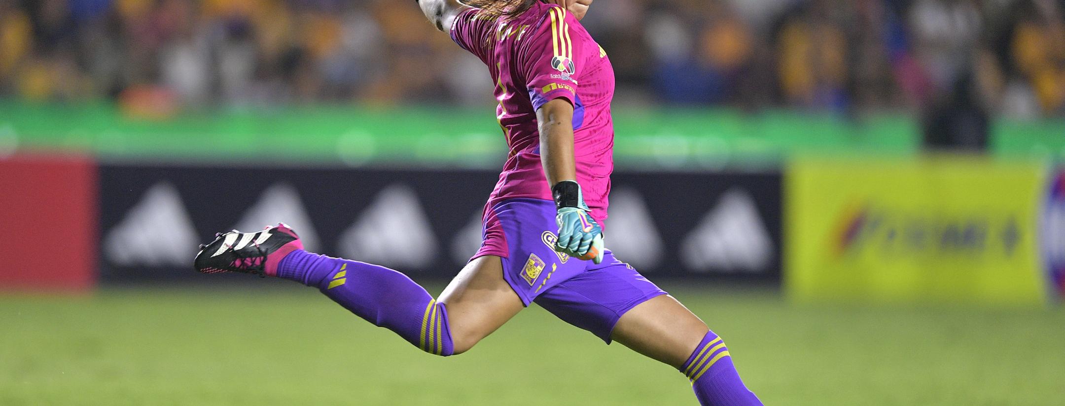 Porterías más pequeñas fútbol femenil