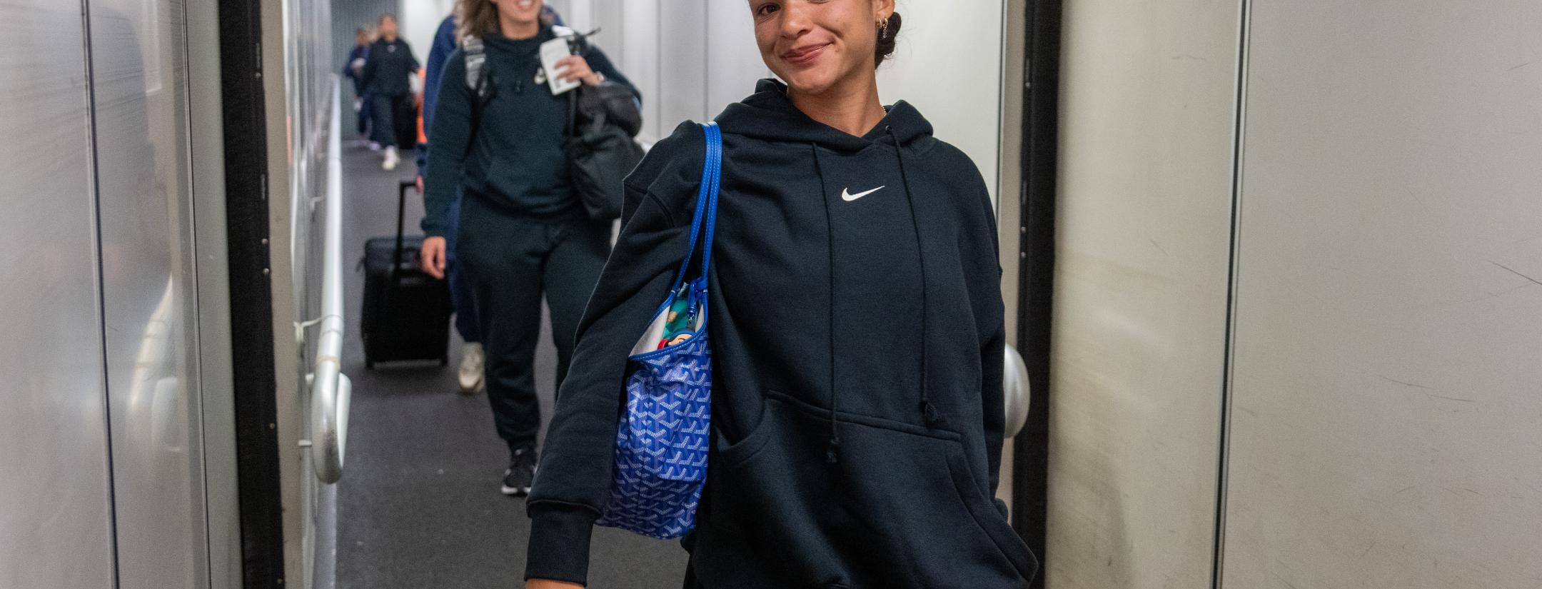 How far teams travel for Women's World Cup