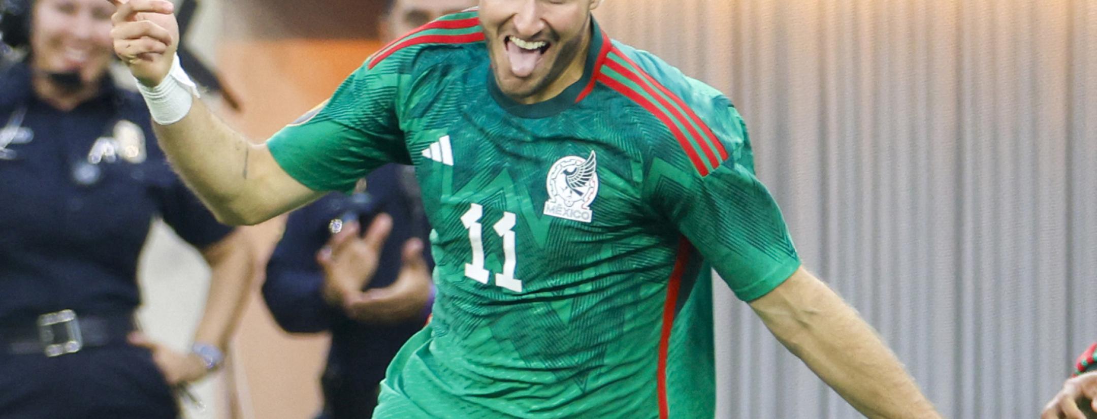 Gol de Santiago Giménez - Final Copa Oro