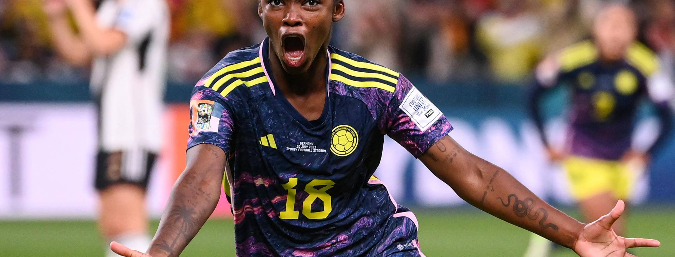 Linda Caicedo goal vs Germany