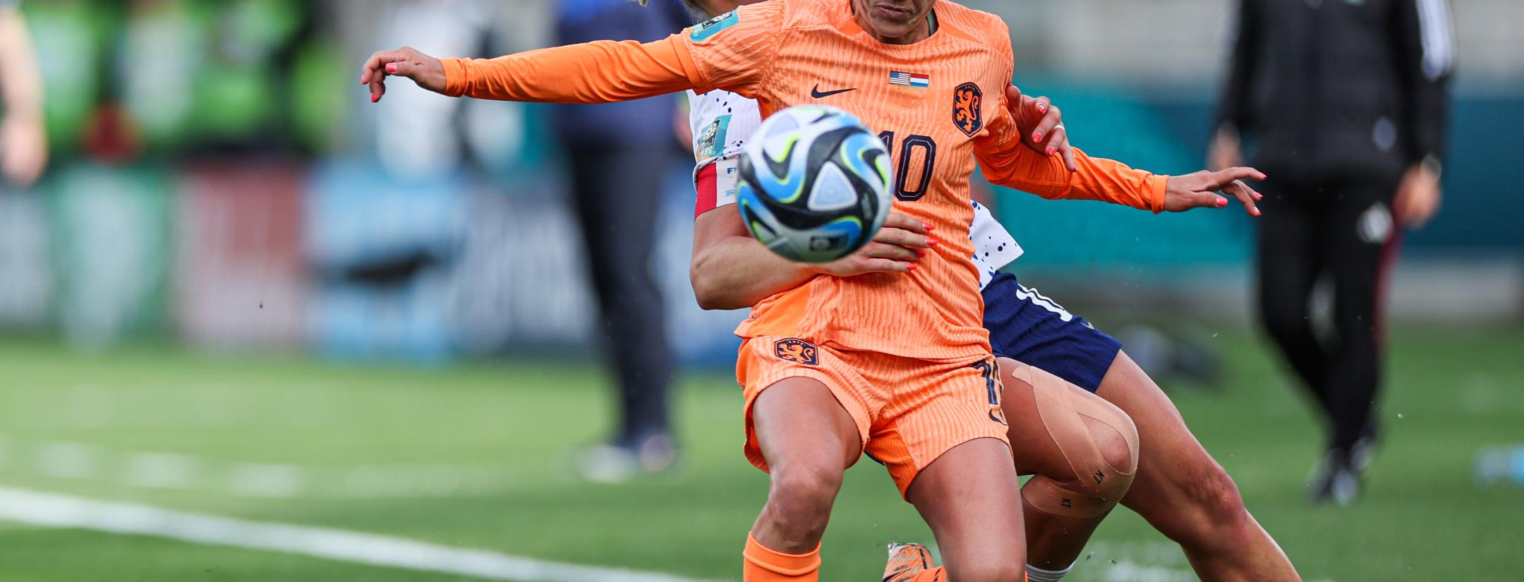 Lindsey Horan and Daniëlle van de Donk