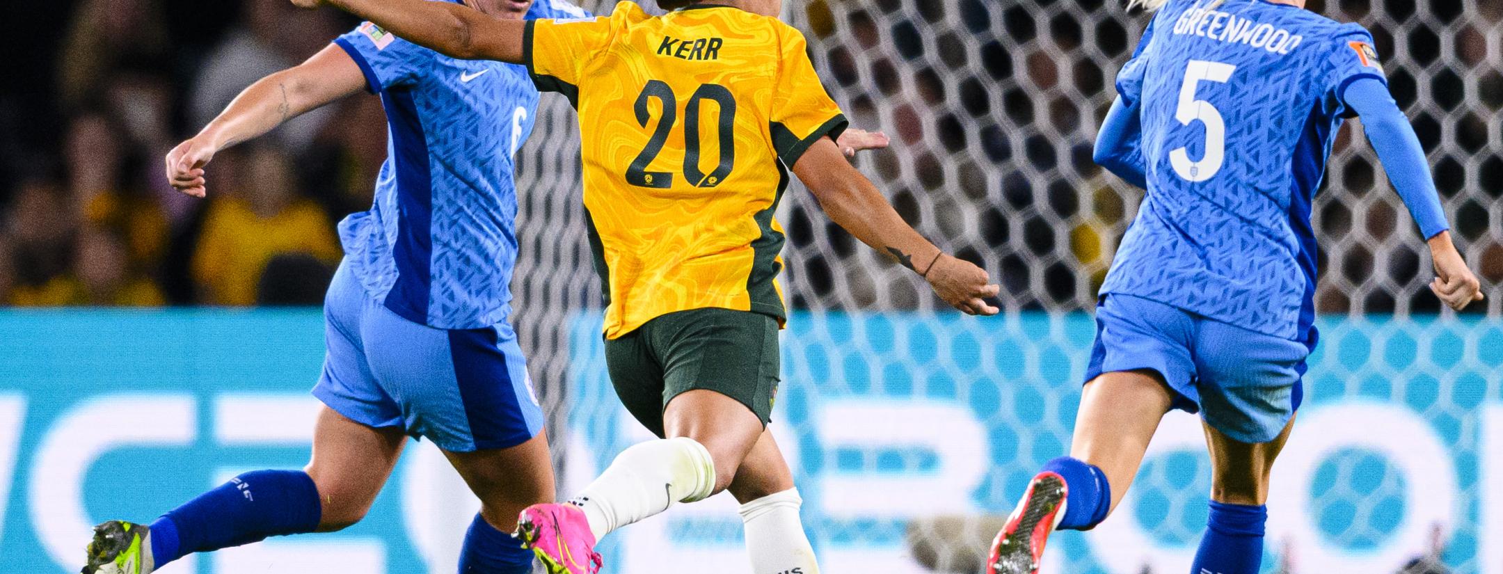 Sam Kerr goal vs England