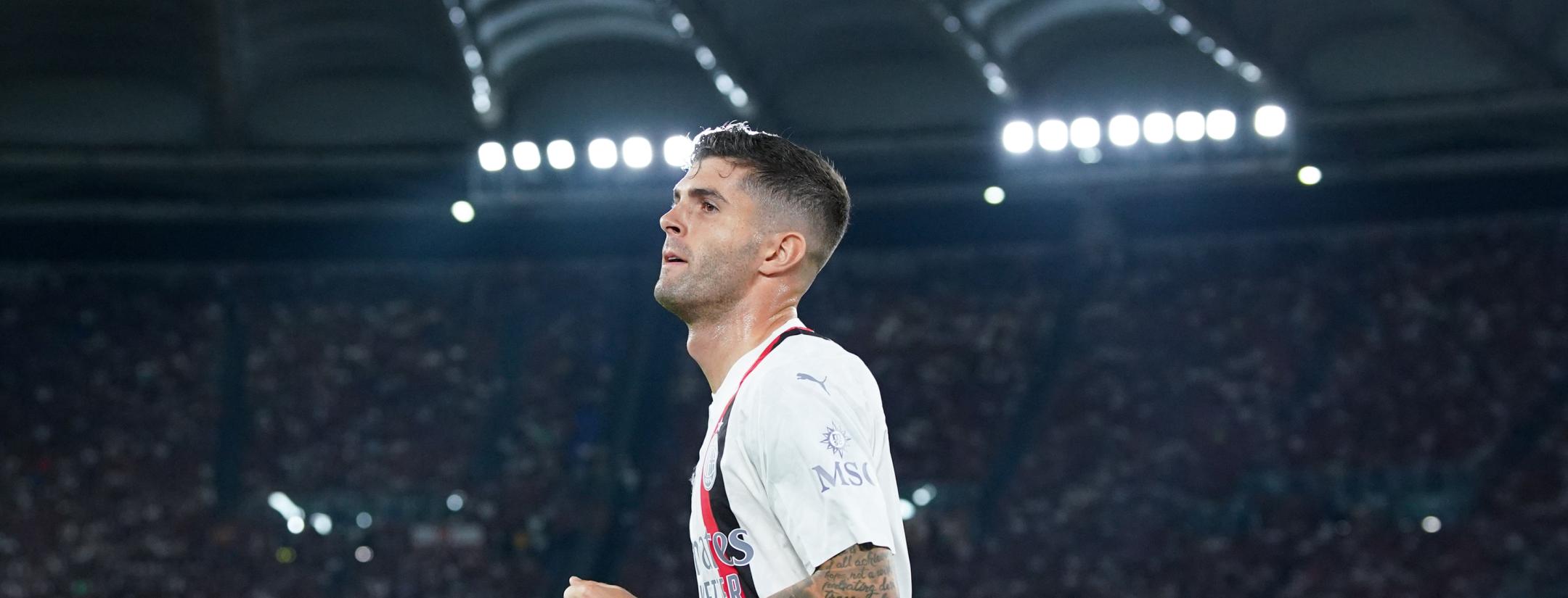 Christian Pulisic vs Roma