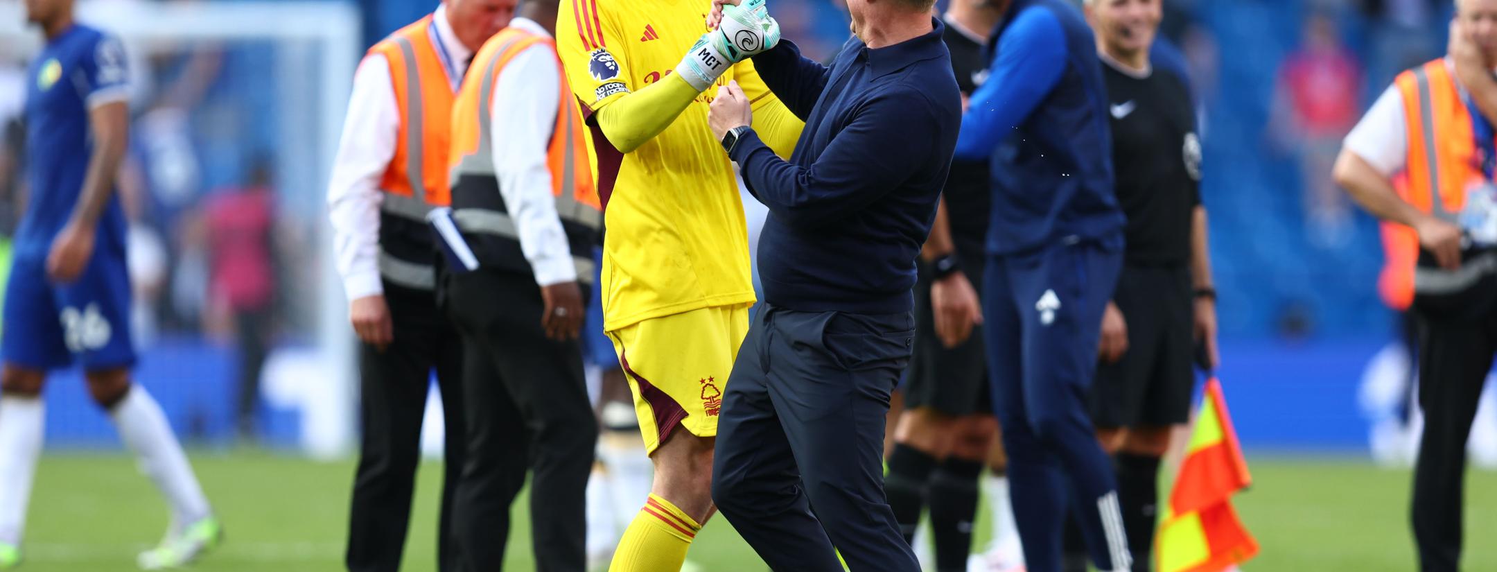 Matt Turner clean sheet celebrations