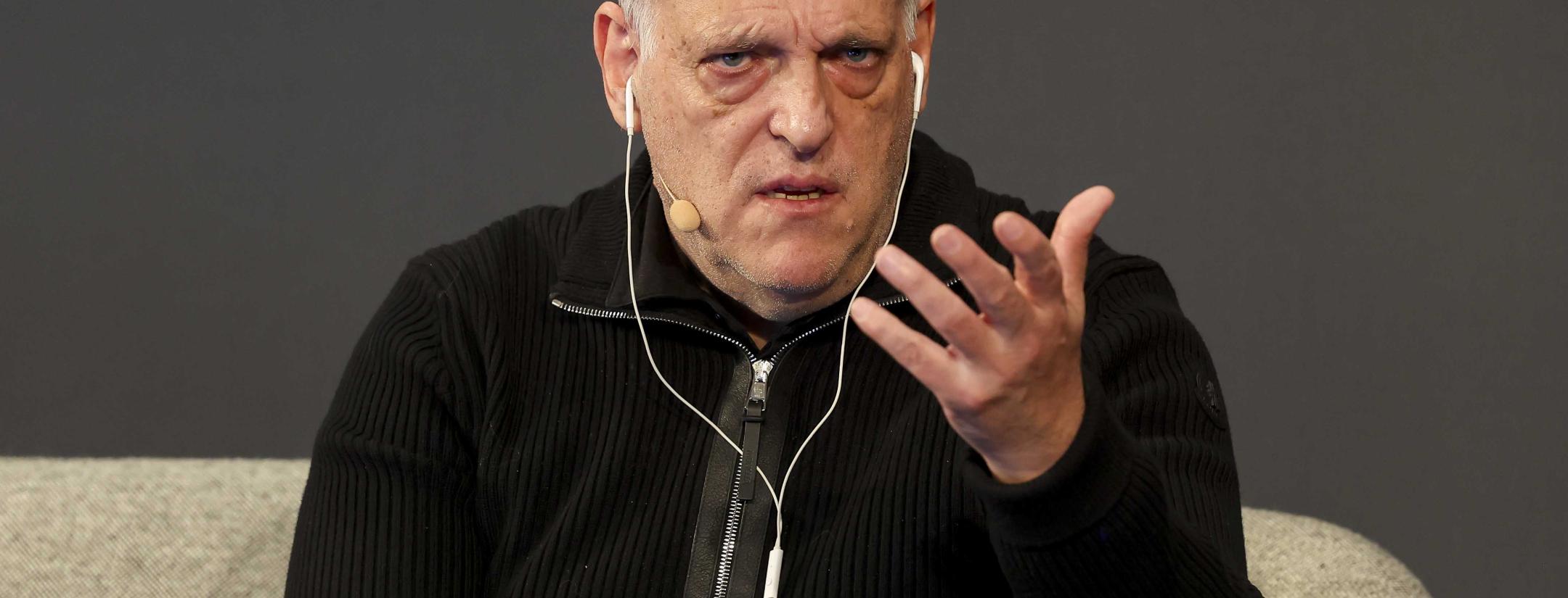 Javier Tebas illegal streaming