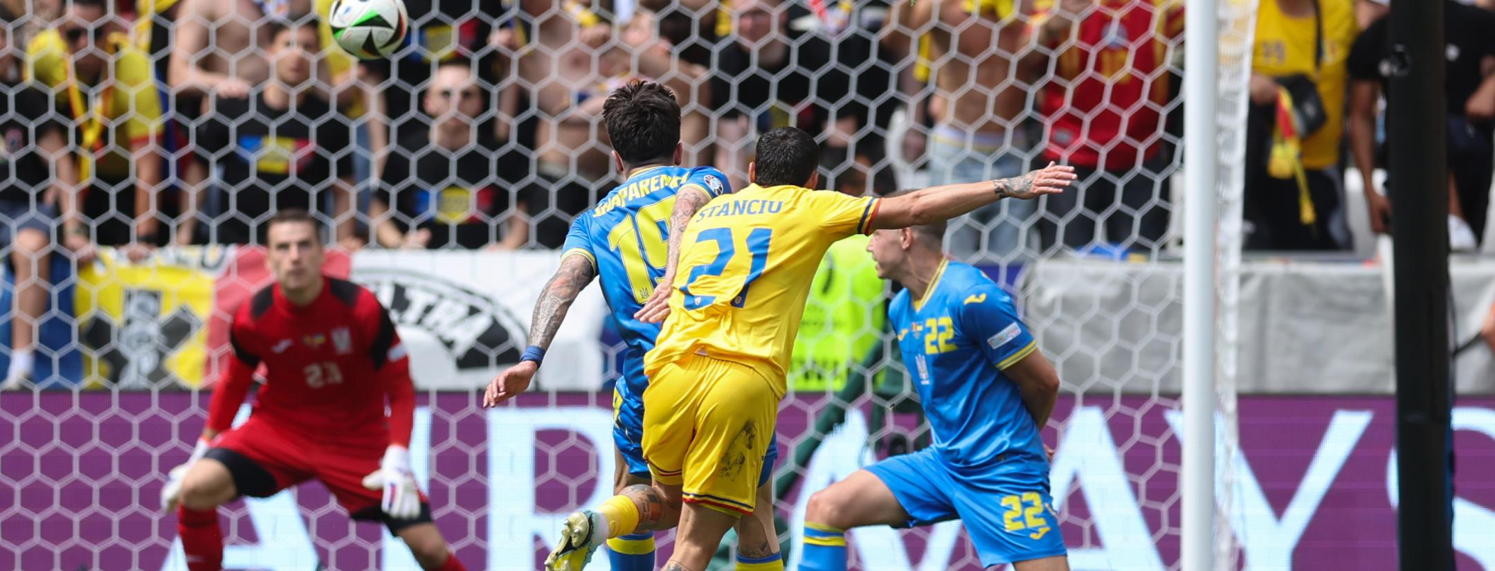 Romania's Nicolae Stanciu scores Euro 2024 goal of the tournament contender against Ukraine