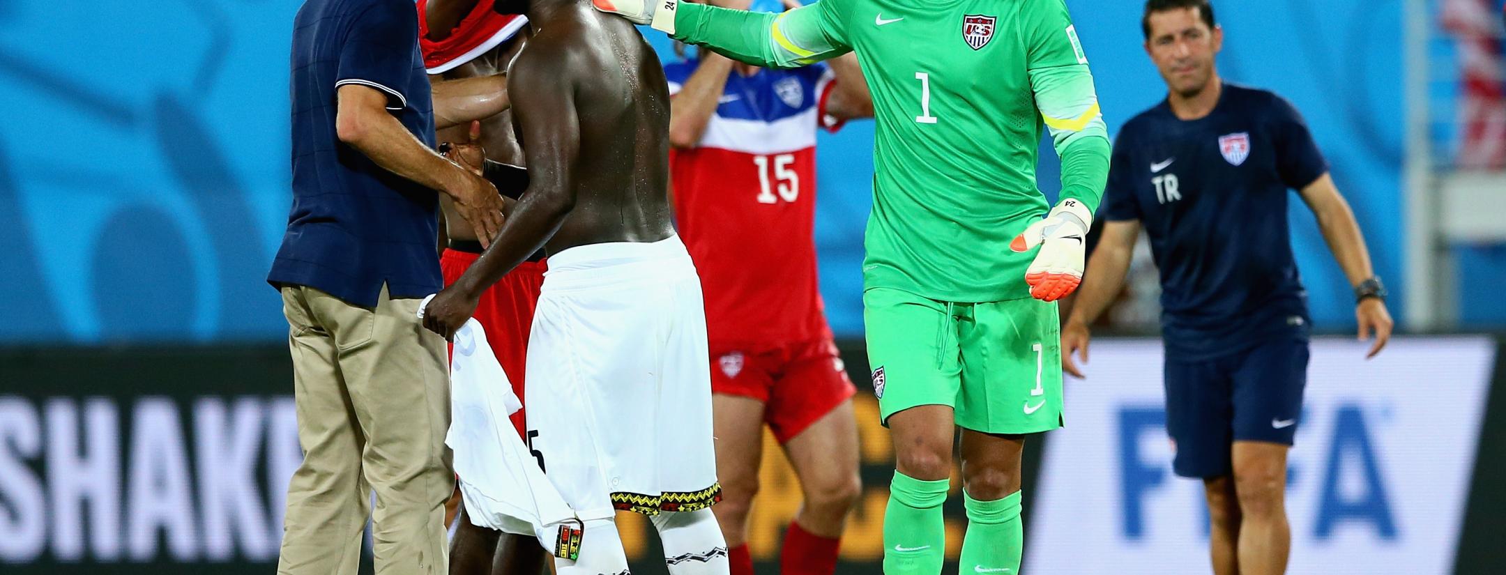 Tim Howard vs Belgium