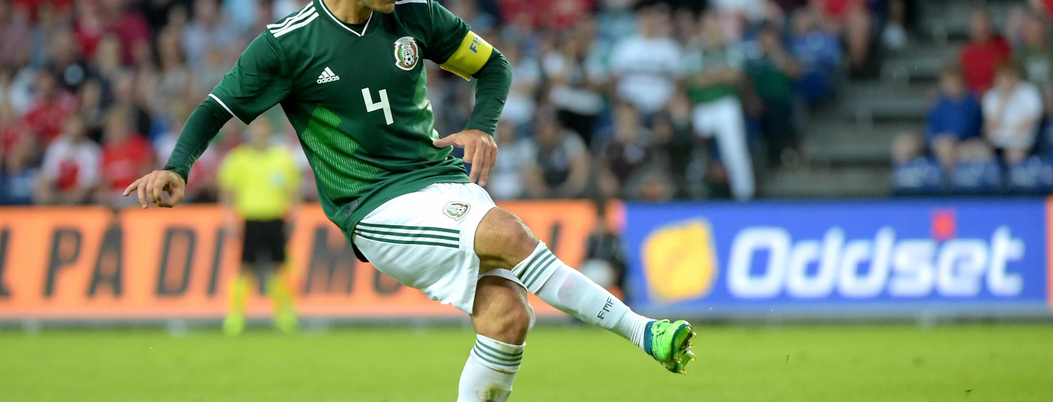 Mexico starting 11 vs Brazil features Rafa Marquez.