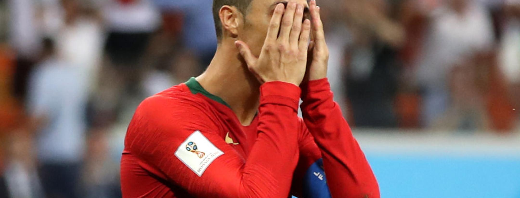Cristiano Ronaldo missed penalty kick