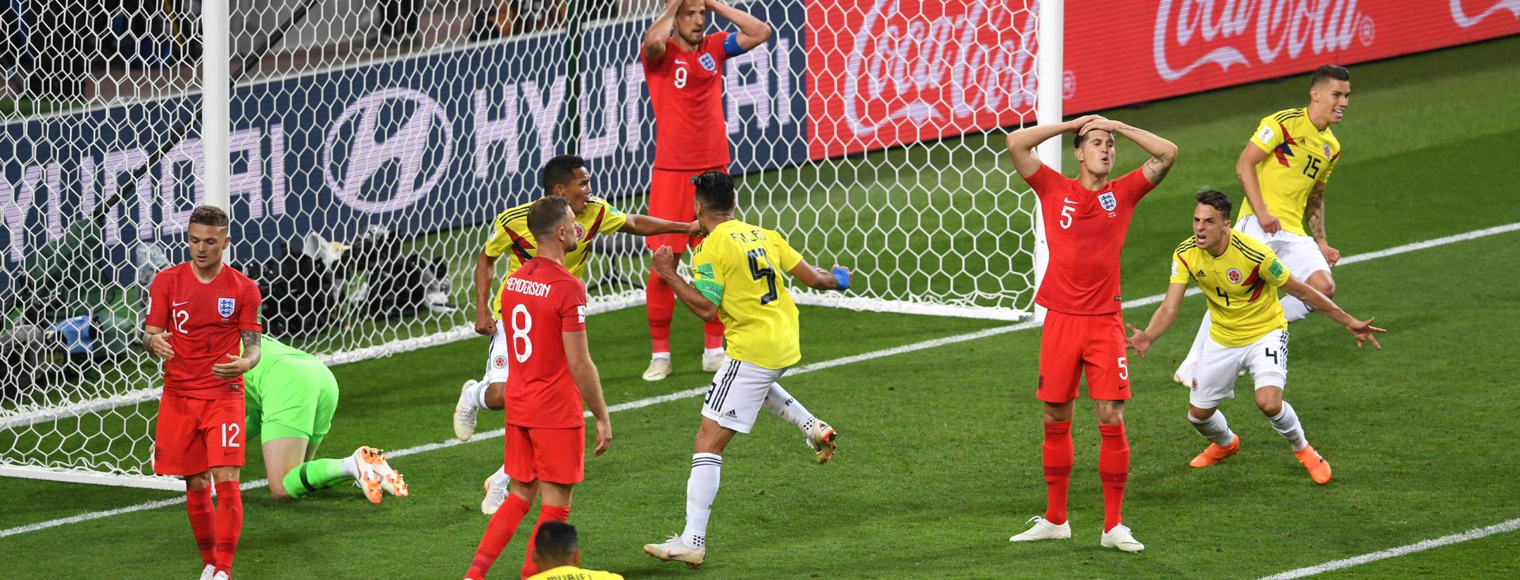 Yerry Mina goal vs England