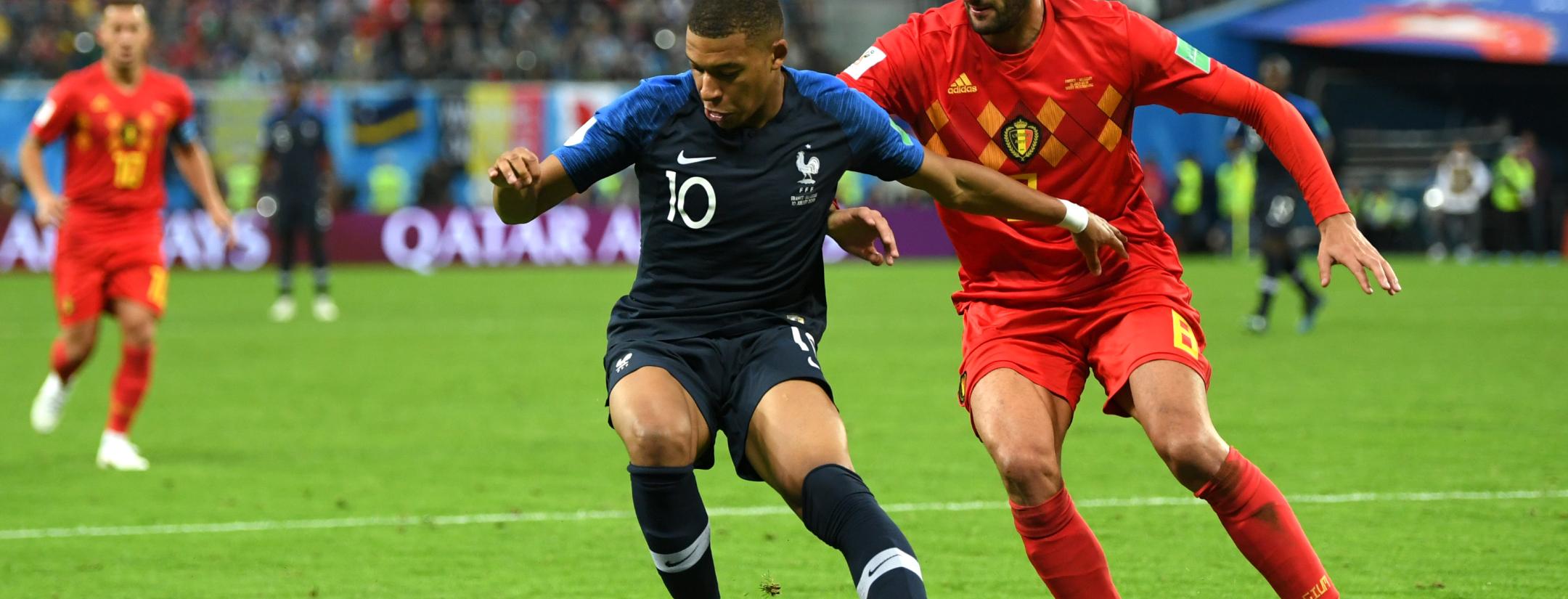 Kylian Mbappe skill vs Belgium