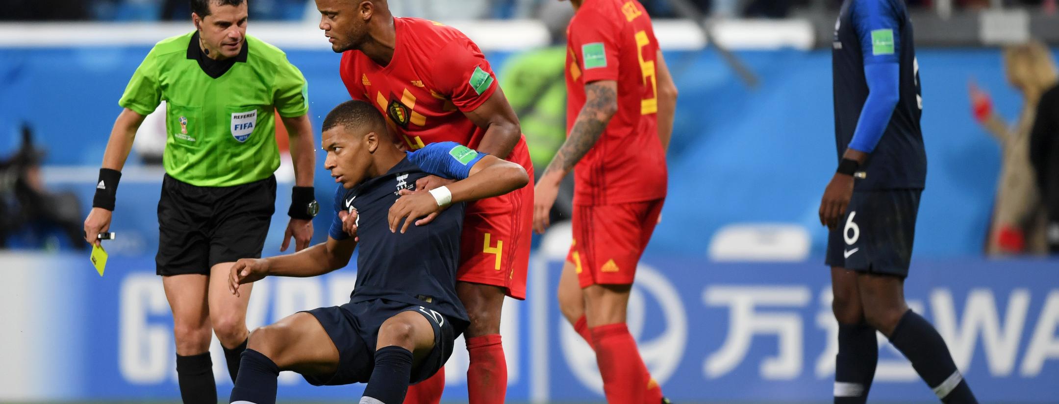 Kylian Mbappe time wasting