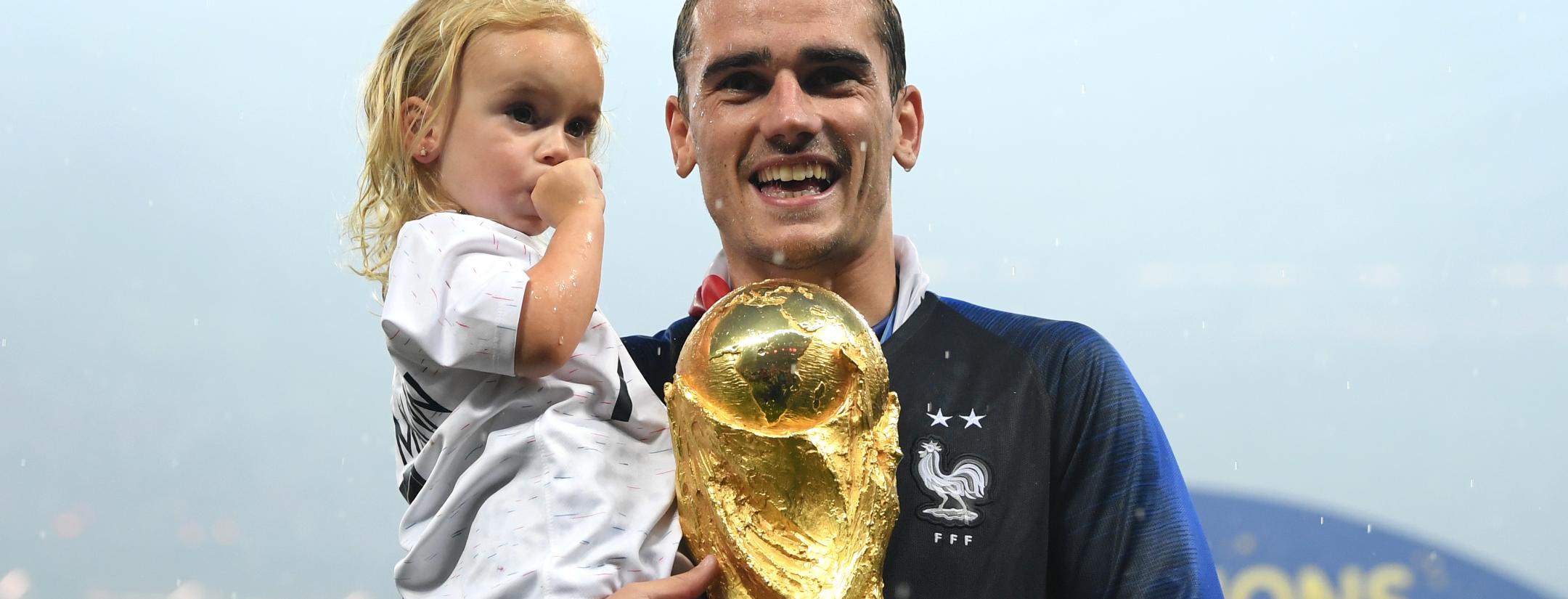 Antoine Griezmann kids