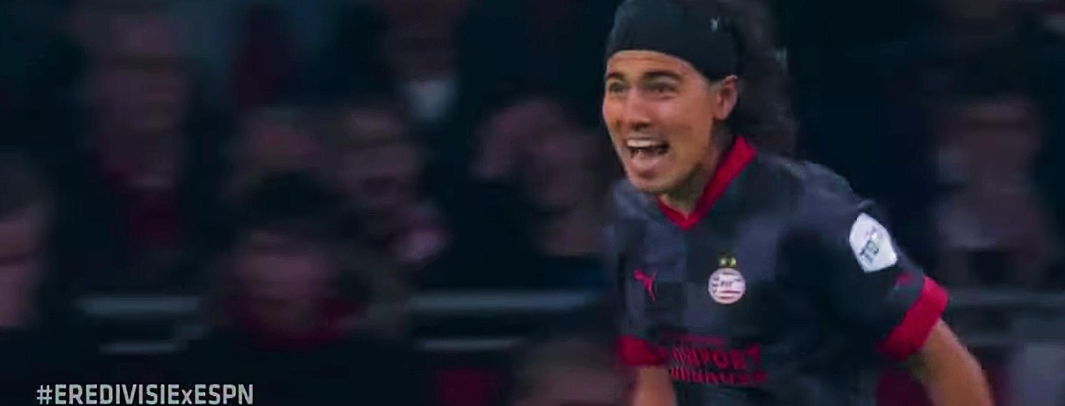 Gol de Erick Gutiérrez vs Ajax