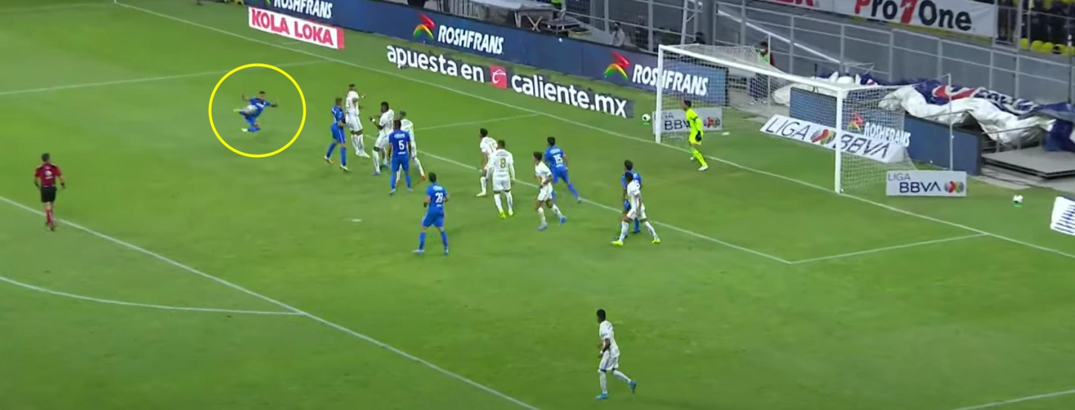 Gol de Juan Escobar vs Pumas