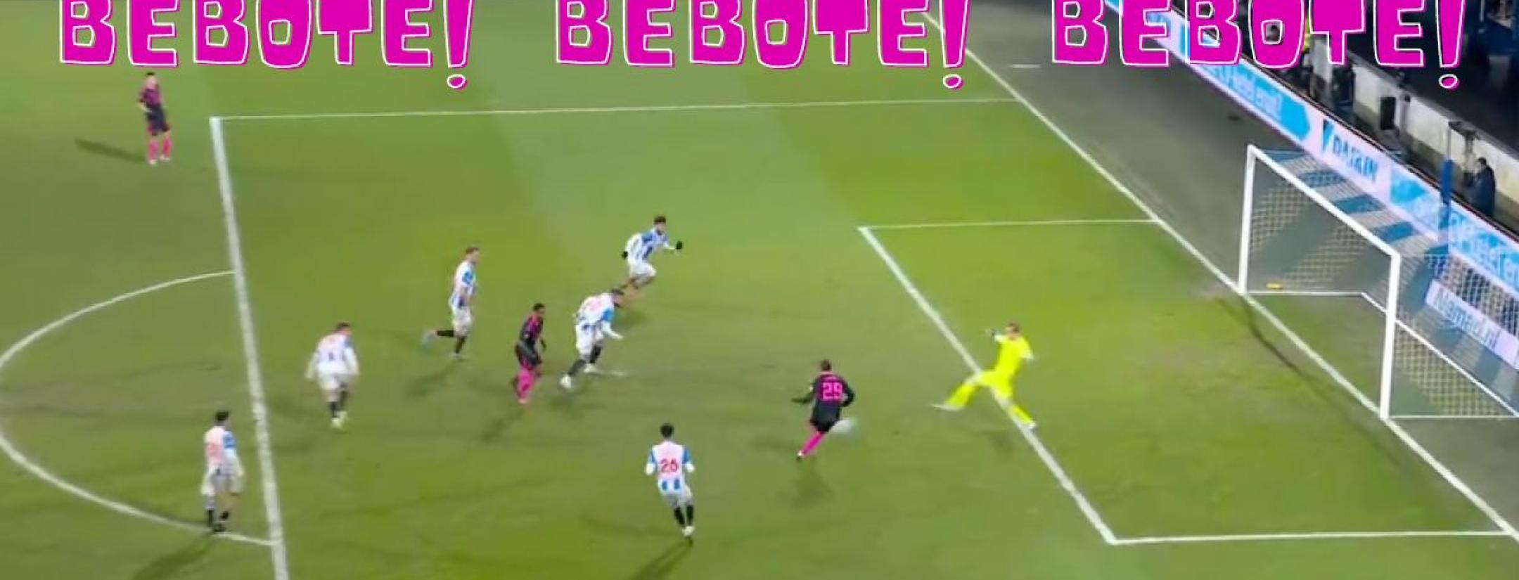 Gol de Santiago Giménez vs Heerenveen